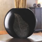 artisan leaf vase