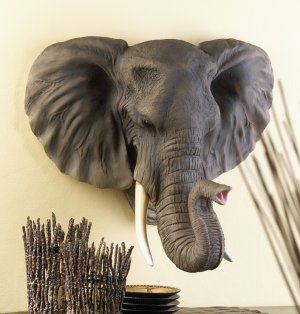 noble elephant wall decor