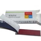 Dental  5 X  Articulating Paper Blue/Red Thick Strips 12 sheets - FREE SHIPPING