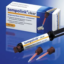 Dental Tempolink Clear 5ml by Detax Temporary Fixing Cement -Free Shipping