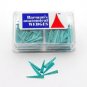 Dental Barman's Anatomical Wood Wedges colored 2 X 200 pcs - Free Shipping