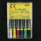 Dental Three packs of  H-File by MANI Japan 6 pcs in a pack  *FREE SHIPPING*
