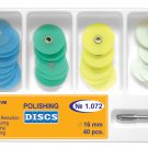 Dental Polishing Discs 16mm Gross Reduction+Contouring+Finishing+Polishing+Mand