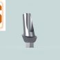 Dental Five Angular Aesthetic Abutments 1mm Curve Minor