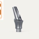 Dental Five Angular Aesthetic Abutments 4mm Curve Concave Minor 25°