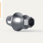Dental Five Angular Aesthetic Abutments 4mm Curve Concave Minor 25&Acirc;&deg;