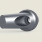 Dental Five Angular Aesthetic Abutments 3mm Curve Concave Minor 25&Acirc;&deg; Tin Coating