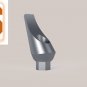 Dental Five Angular Aesthetic Abutments 9mm Smooth Minor Leaf Minor 25° Tin