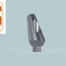 Dental Five Angular Aesthetic Abutments  9mm Smooth Minor  25° Smooth Shape