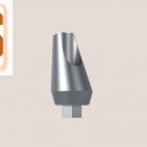 Dental Five Angular Aesthetic Abutments  9mm Smoth Wide  15° Smooth Shape
