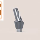 Dental Five Angular Aesthetic Abutments 3mm Curve Minor 25°