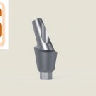 Dental Five Angular Aesthetic Abutments 4mm Curve Minor 25°