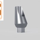 Dental Five Angular Aesthetic Abutments  7mm Smooth Minor 15°