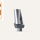 Dental Five Angular Aesthetic Abutments  1mm Curve Wide  15°