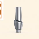 Dental Five Staright Aesthetic Abutments 4mm Shoulder Internal Hex
