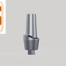 Dental Five Staright Aesthetic Abutments 4mm Shoulder Internal Hex Curve Wide