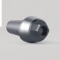 Dental Five Staright Aesthetic Abutments 4mm Shoulder Internal Hex Curve Wide