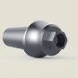 Dental Five Staright Aesthetic Abutments 1mm Shoulder Internal Hex Curve Wide