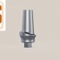 Dental Five Staright Aesthetic Abutments 2mm Shoulder Internal Hex Curve Wide