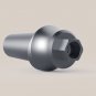Dental Five Staright Aesthetic Abutments 2mm Shoulder Internal Hex Curve Wide