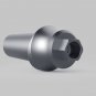 Dental Five Staright Aesthetic Abutments 3mm Shoulder Internal Hex Curve Wide