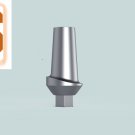 Dental Five Staright Aesthetic Abutments 1mm Shoulder Internal Hex