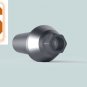 Dental Five Staright Aesthetic Abutments 1mm Shoulder Internal Hex