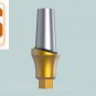 Dental Five Staright Curve Concave Tin Coating 4mm Abutment