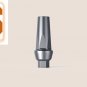 Dental Five Staright Level Minor Aesthetic Abutments 2mm Shoulder Internal Hex