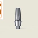 Dental Five Staright Level Minor Aesthetic Abutments 3mm Shoulder Internal Hex