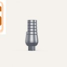 Dental Five Staright Level Minor Aesthetic Abutments 7mm Shoulder Internal Hex