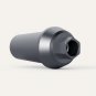 Dental Five Staright Level wide Aesthetic Abutments 2mm Shoulder Internal Hex