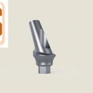 Dental Five Angular Aesthetic Abutments 3mm Curve Concave Minor 25°