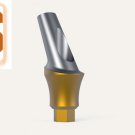 Dental Five Angular Aesthetic Abutments  7mm Smooth Minor Leaf Minor 15° Tin