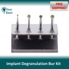 Dental Implant Degranulation Bur Kit Cleaning The Extraction Socket by DSI Dental Implant Degranulation Bur Kit Cleaning The Extraction Socket by DSI