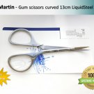 Dental High quallity CARL MARTIN Gum scissors curved 13cm Free Shipping Dental High quallity CARL MARTIN Gum scissors curved 13cm Free Shipping