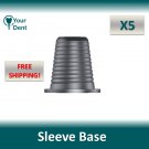 Dental 5x Titanium Sleeve Base For Cad/Cam on Multi-Unit