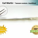 Dental High quallity CARL MARTIN Tweezers anatom. LiquidSteel Free Shipping