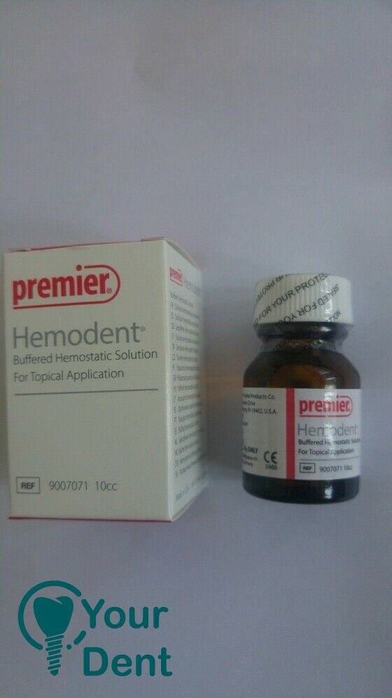Dental Hemodent Buffered Hemostatic Solution For Topical Application
