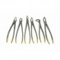 Dental Atraumatic Extracting Set Deep Gripping, Set of 6 *Free Shipping*