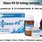 Dental Glass cement multi-purpose for final Glass cementation, Free Shipping!