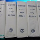 2000 Dental Non-Woven Naot Medical  Gauze 2" X 2" 4 Ply Non Sterile - Free  Ship