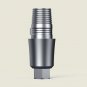 Dental TiBase CAD/CAM Interface Abutment Internal Hex Fit Sirona 0-4mm Height