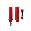 Dental 10 Plastic Casting Abutments Hex For Implant Internal Hex