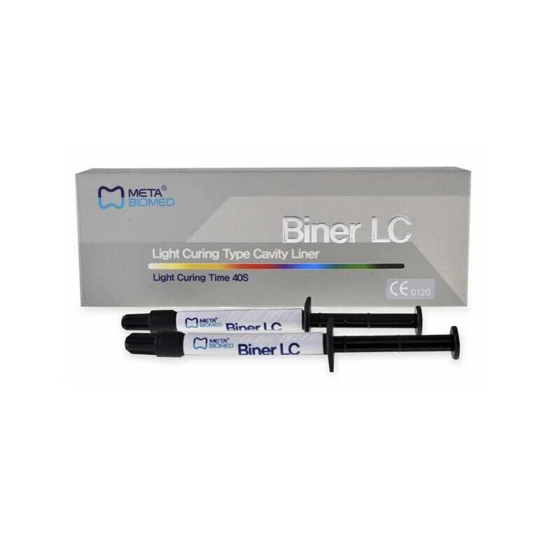 Metapex Biner LC Contains CalciumI Hydroxide 2 Syringes 2g Each By Meta ...