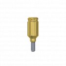 Dental Straight Loc-In Overdenture Attachment Kit With Silicon Caps 5mm By DSI