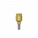Dental Straight Loc-In Overdenture Attachment Kit With Silicon Caps 3mm By DSI