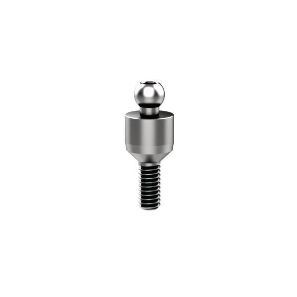 Dental Titanium Ball Attachment Implant Internal Hex 5Pcs Sizes From 0.5mm -7mm