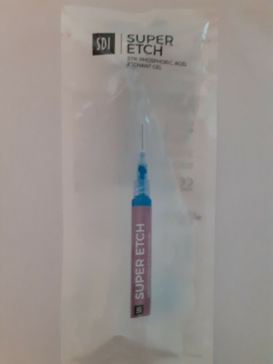 Dental Super Etch 37% Phosphoric Acid Etchant Gel 12ml by SDI