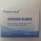 Sterile Surgical Carbon Steel Blade Scalpel #15 100Pcs